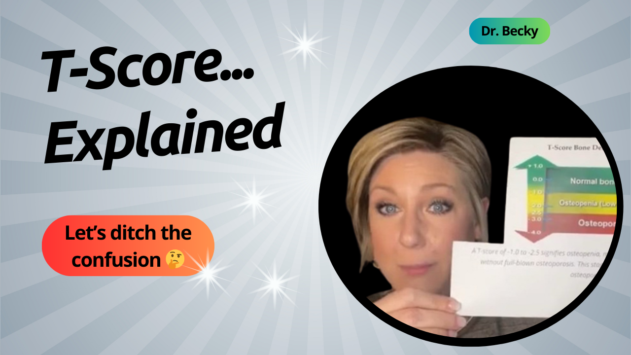 Interpreting Your T-score